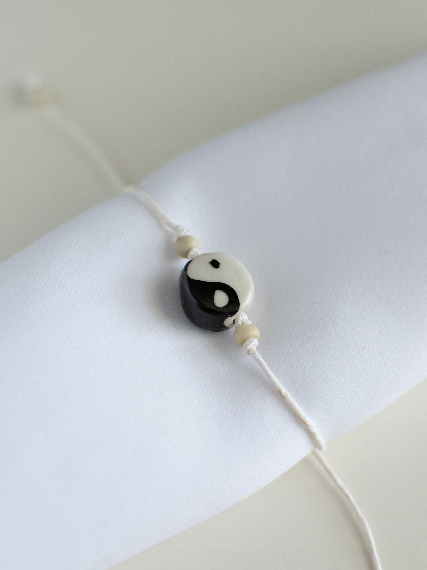 Ceramic Yin-yang Bracelet