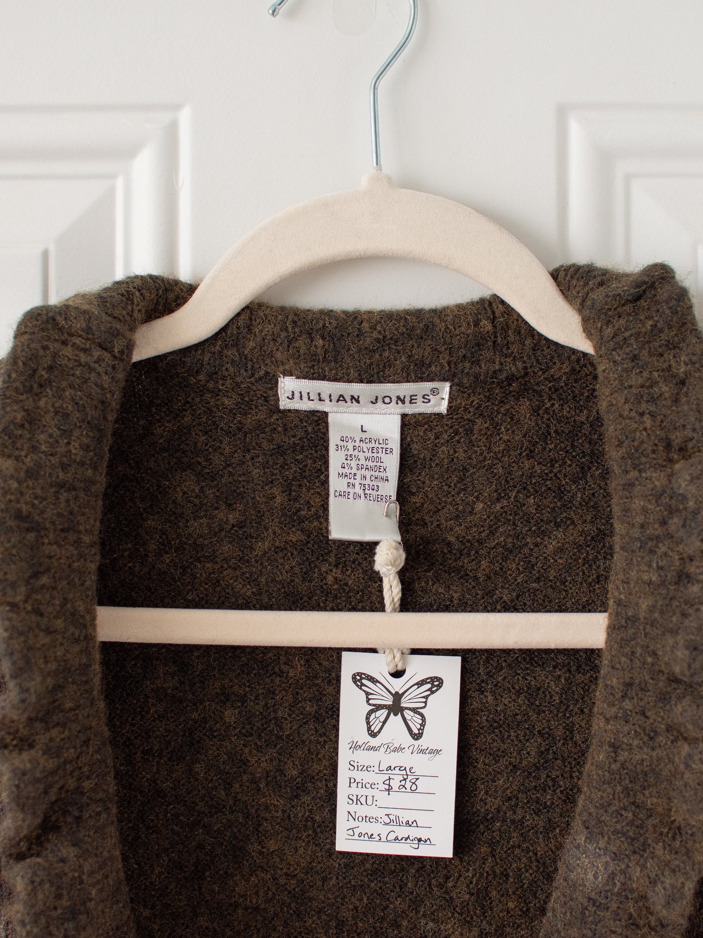 Large Jillian Jones Cardigan