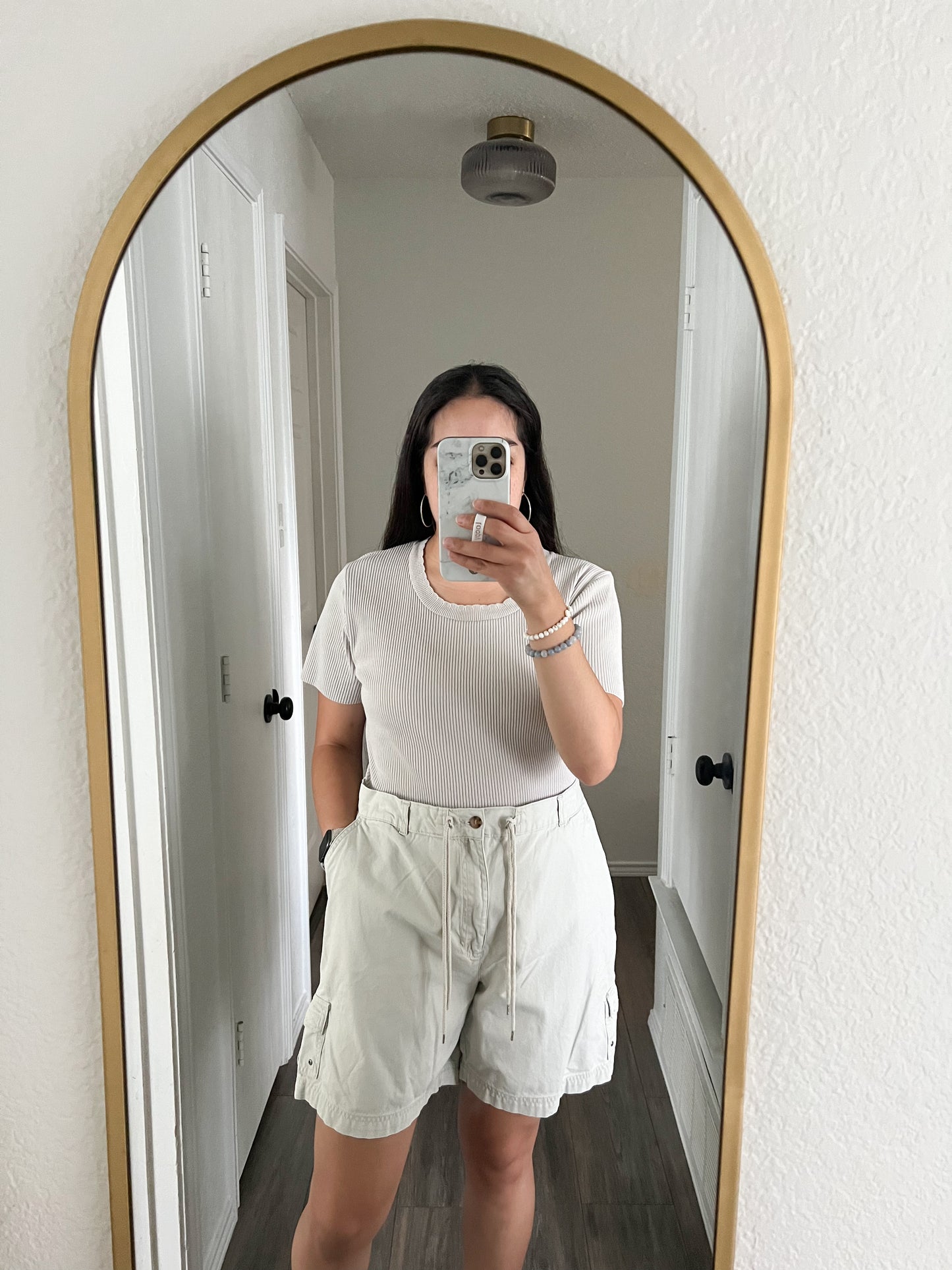 L/XL (12/16) White Stag Shorts