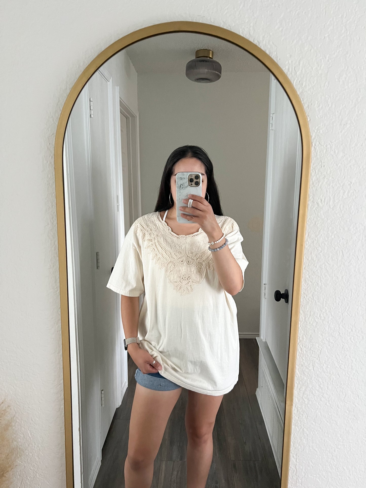 2XL Vintage Lace Top