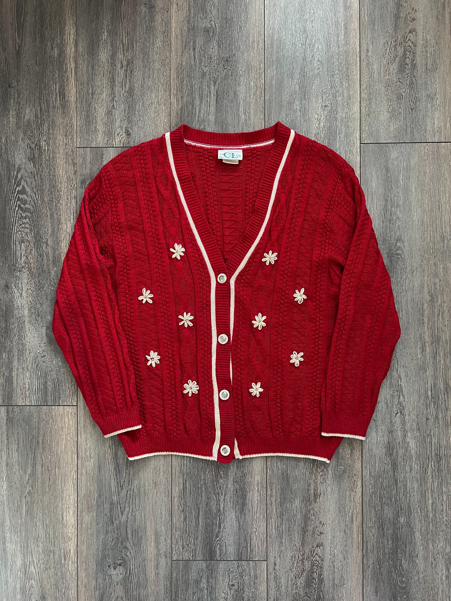 XL Cricket Lane Daisy Cardigan
