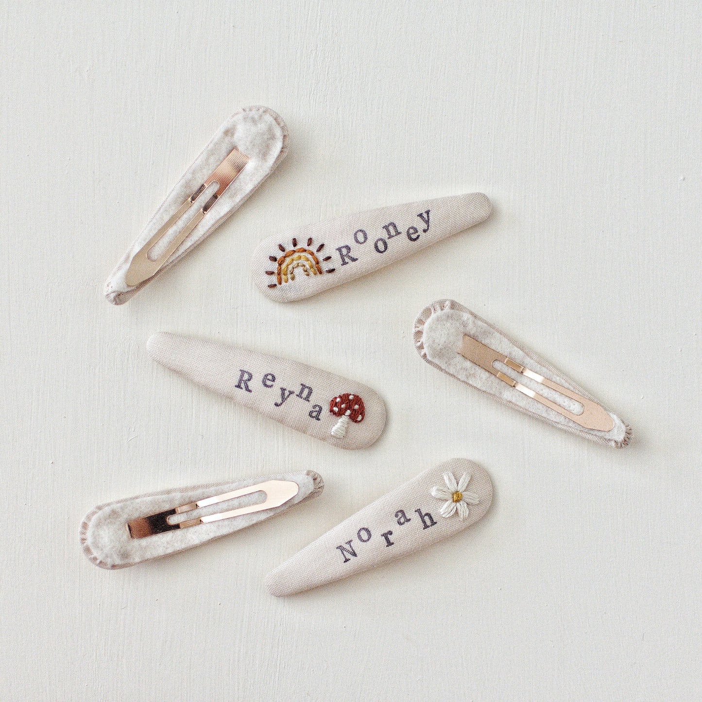 3in Large Custom Name Snap Clip
