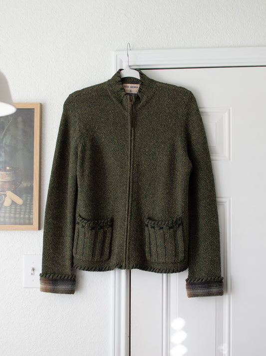 XS/S High Sierra Zip-up Sweater