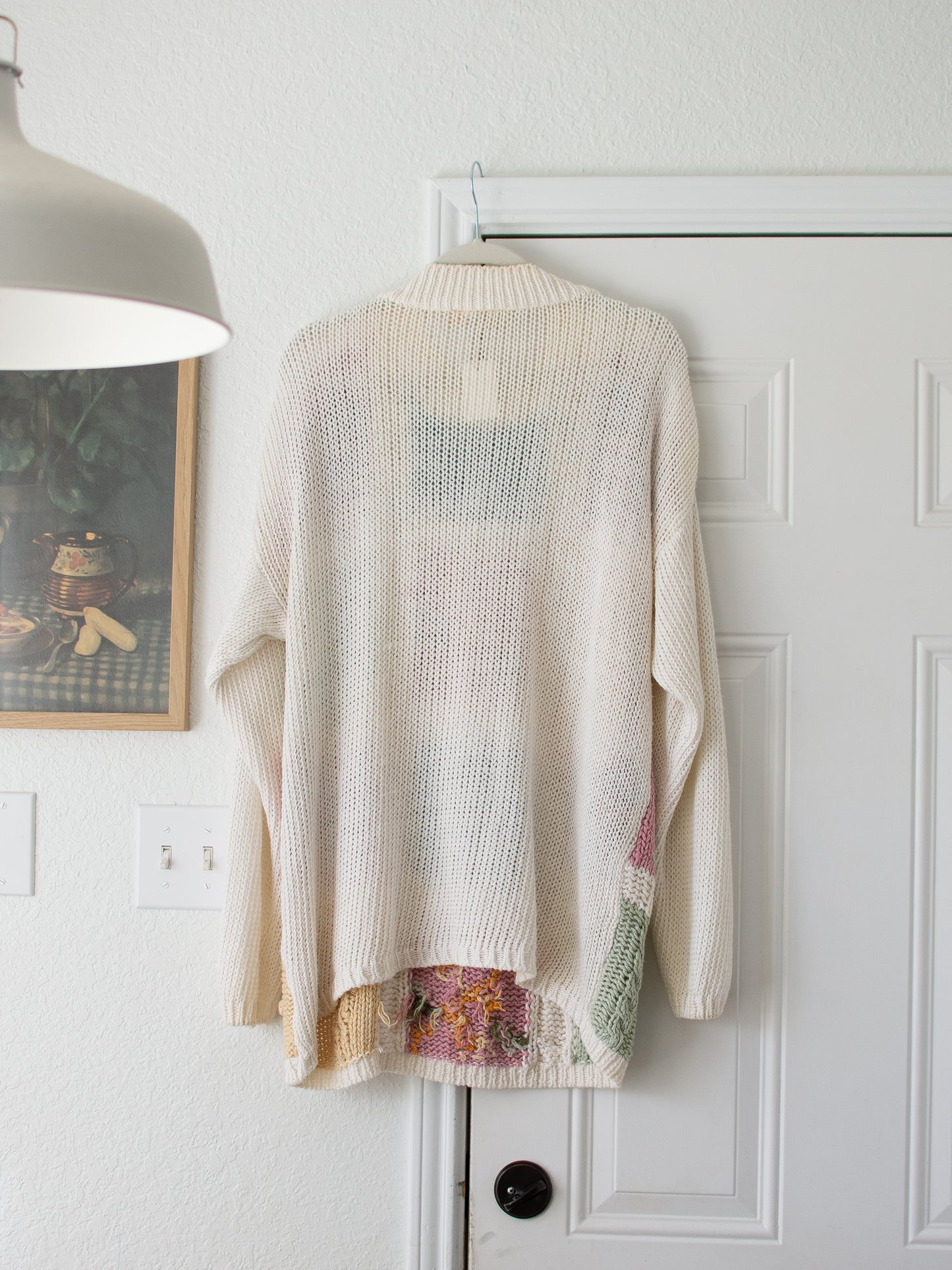 Large Needles & Yarn Sweater