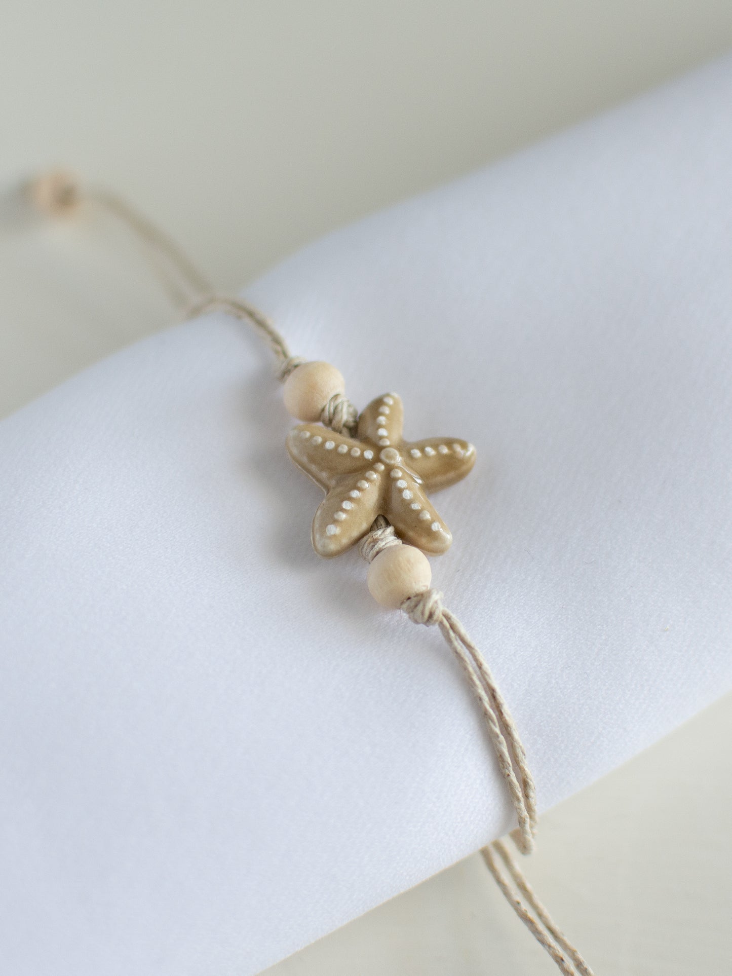 Ceramic Starfish Bracelet