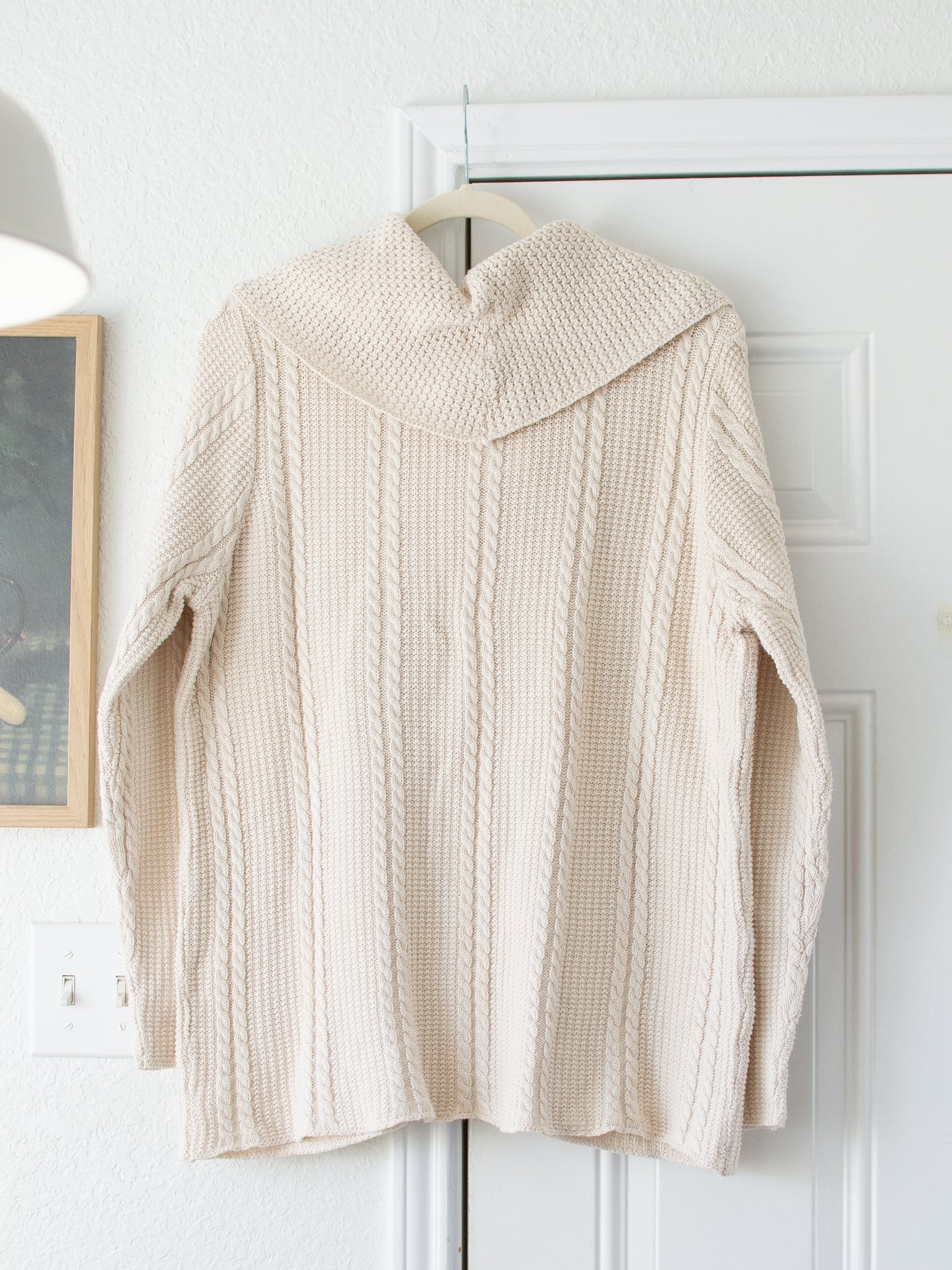 XL Jeanne Pierre Cowl Neck Sweater