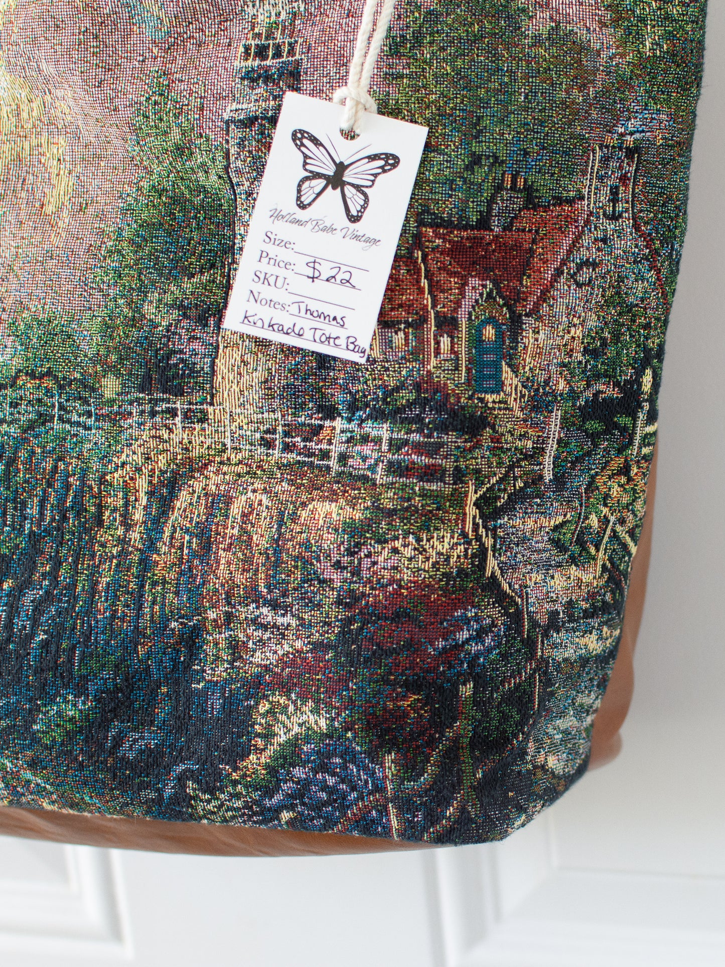 Thomas Kinkade Tapestry Tote Bag