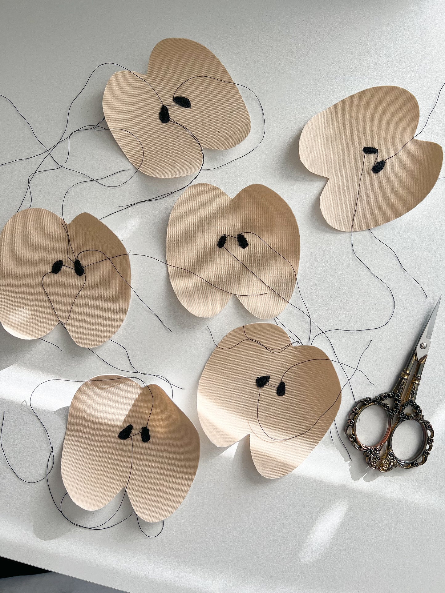 Reworked XL Apple Appliqué Van Heusen Top