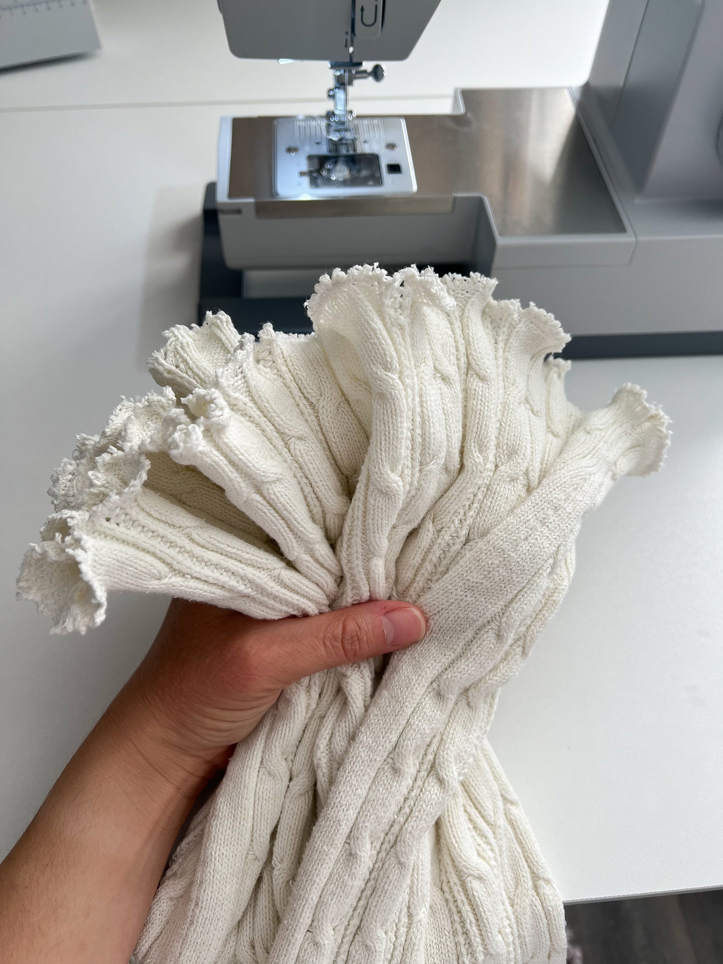 Reworked Medium St. John’s Bay Long Sleeve Star Appliqué Top