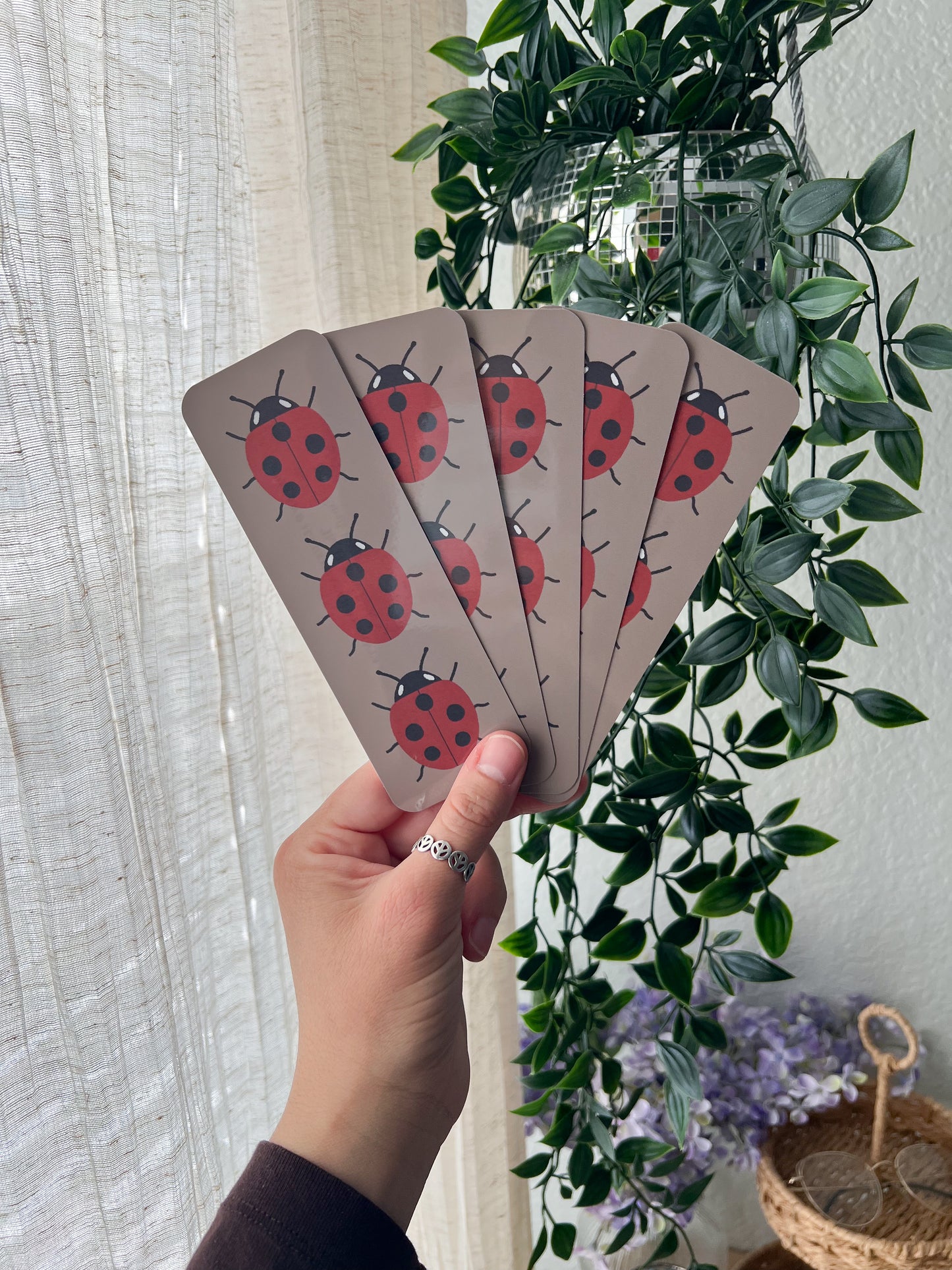 Ladybugs Bookmark