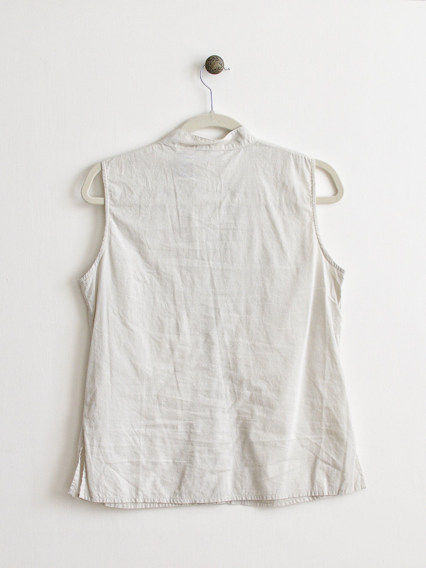 Small Sage White Stag Top